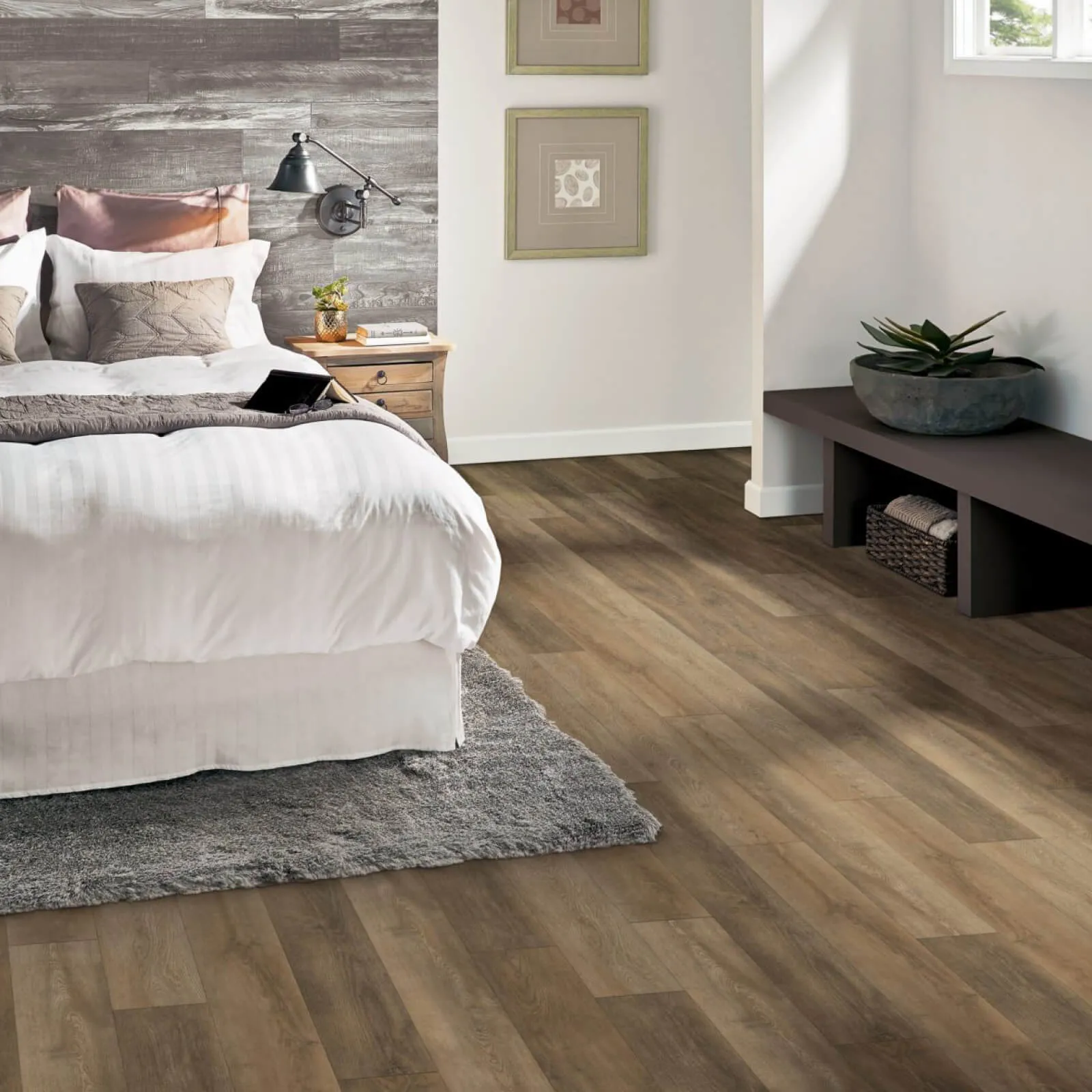 Bedroom Luxury vinyl | In and Out Flooring